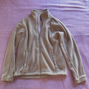 North Face green fleece, size M